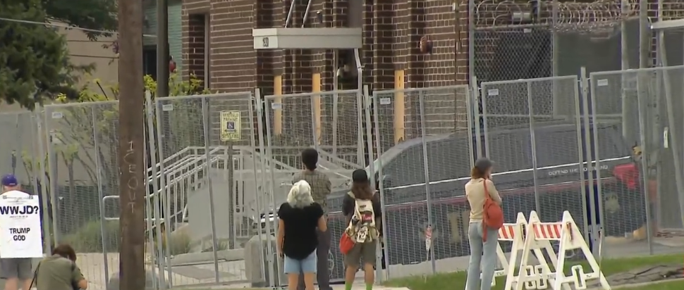 New security measures are now in front of the U.S. Immigration and Customs Enforcement facility in Broadview
