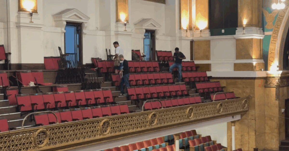 Tremont Temple Baptist Church is undergoing major renovations with help from some former inmates.