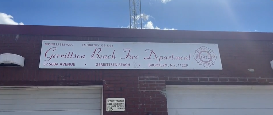 Gerritsen Beach Volunteer Fire Department is Brooklyn's only volunteer-run firehouse