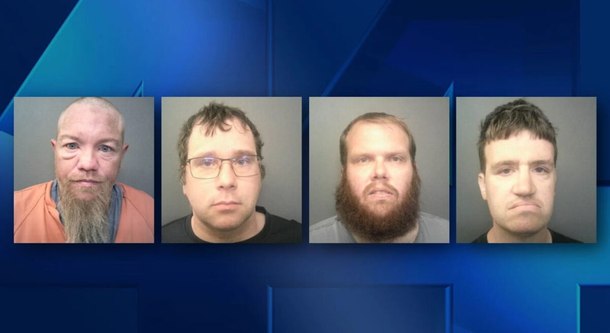 A month-long sting operation to find child predators online resulted in the arrest of four men