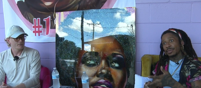 Local artist Cam Parker is teaming up with PFLAG Tampa to create a mural celebrating community
