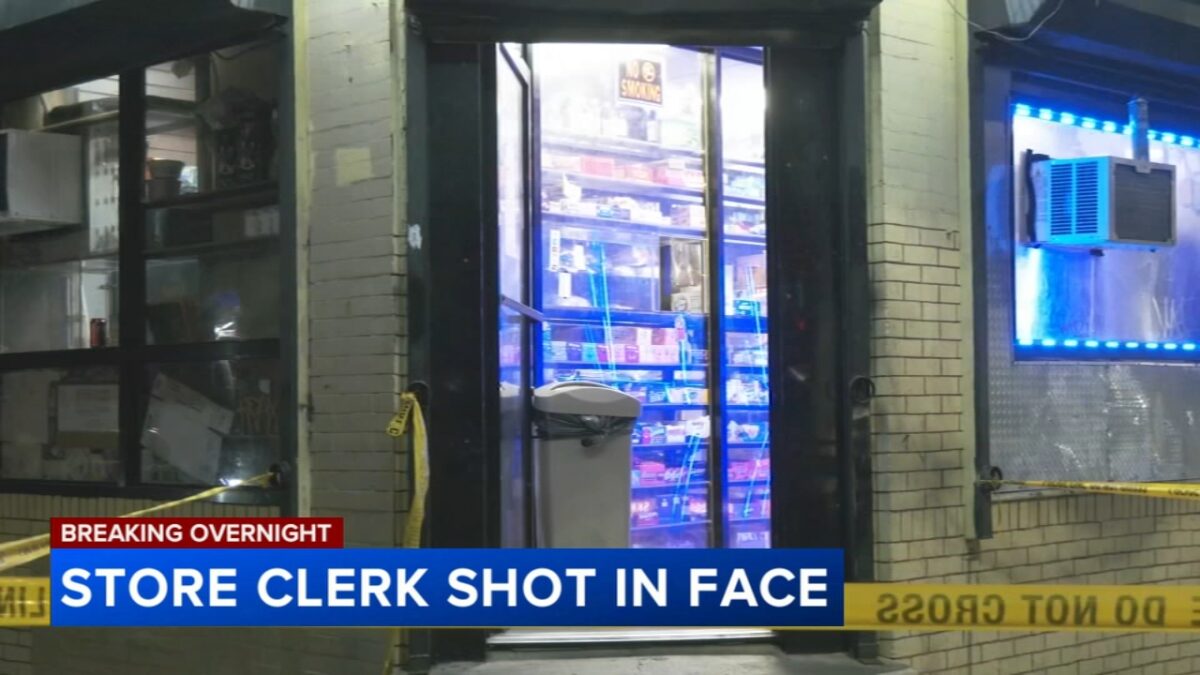 2 men are being accused of picking up money instead of helping a store clerk
