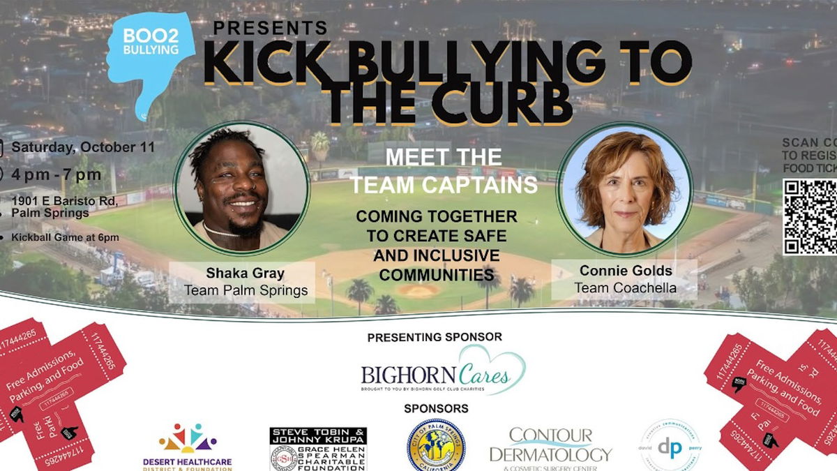 Palm Springs to Host Annual Anti-Bullying Event in October