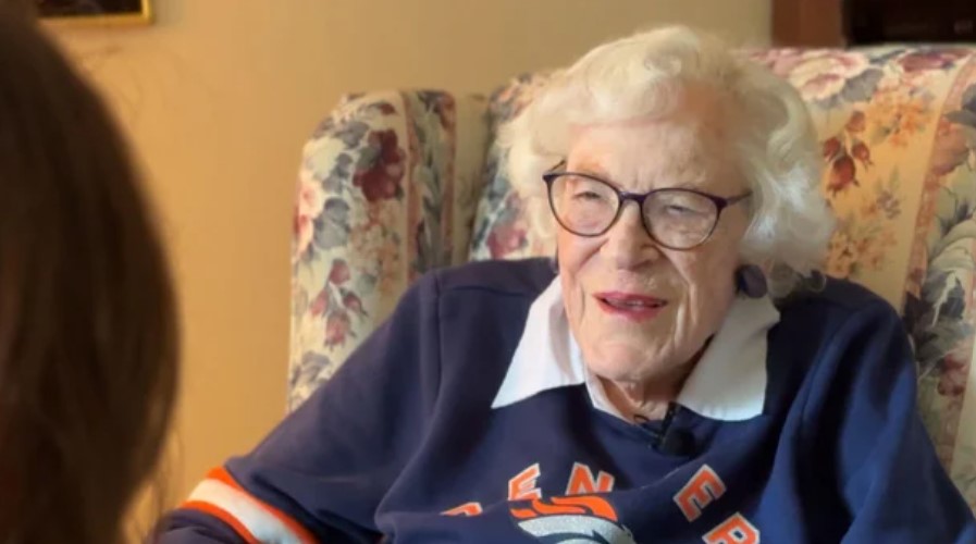 Reaching 108 years old is so special that her celebration had to be special. That meant a trip to Broncos Training Camp to mark the occasion.