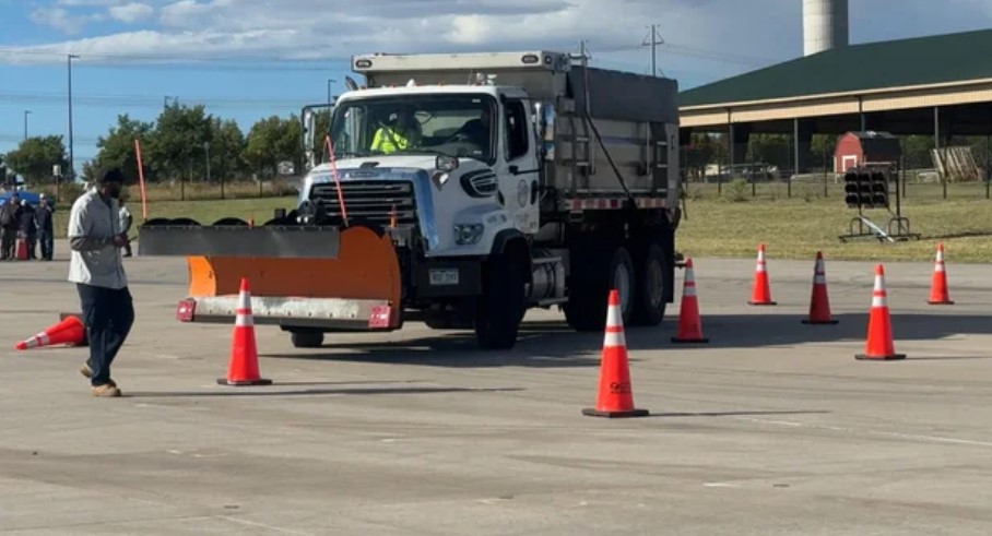 Snow plow drivers aren't just getting ready for the winter; they're training to compete in the Snow Roadeo.