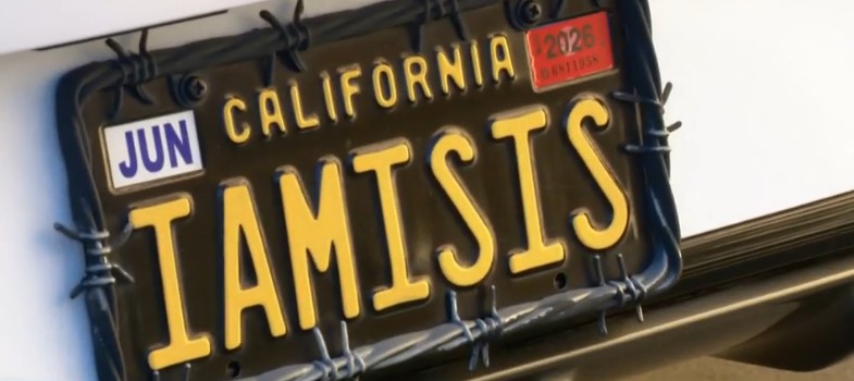 Isis Wharton is contesting a California DMV decision to revoke her personalized license plate