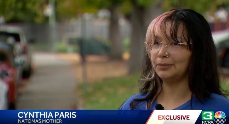 Paris screamed and fought until the man ran away