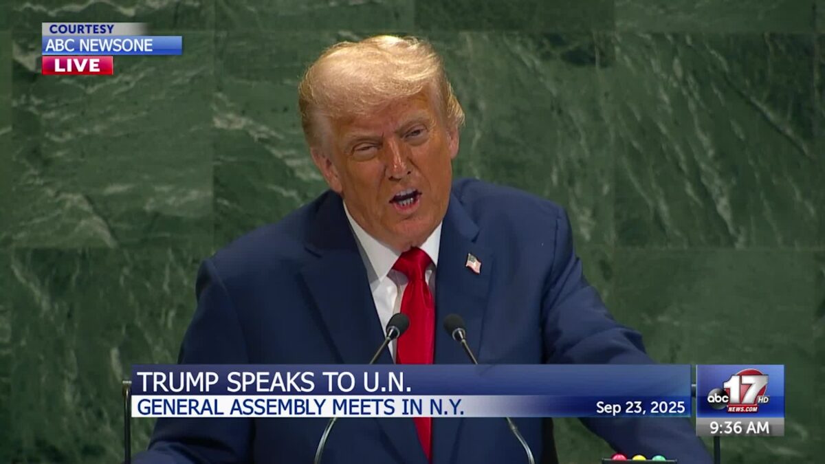 WATCH: Trump addresses United Nations