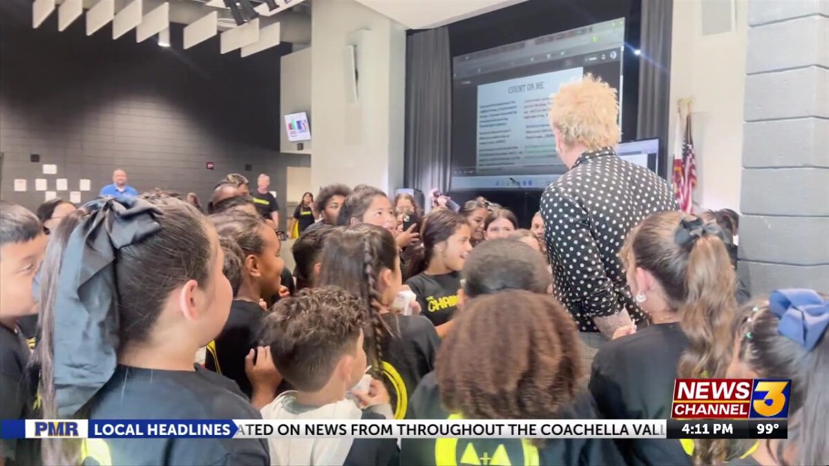 Music icons inspire local students through the arts