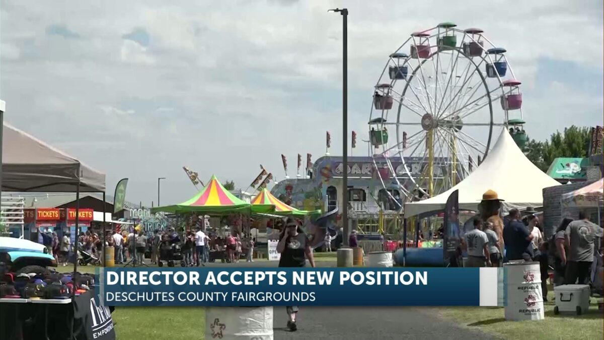 Geoff Hinds is leaving after 6 years as the Director of the Deschutes County Fair & Expo Center