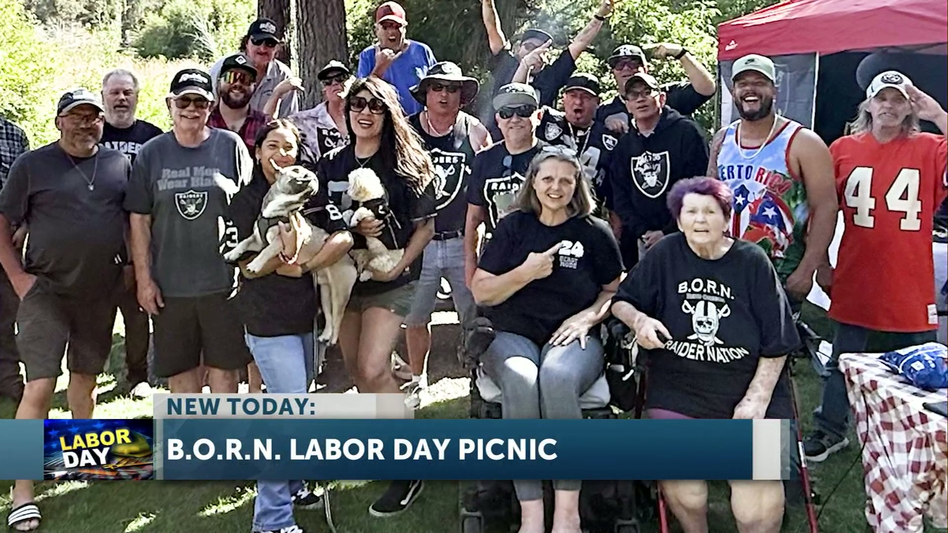 Bend Oregon Raider Nation (B.O.R.N) holds annual Labor Day picnic