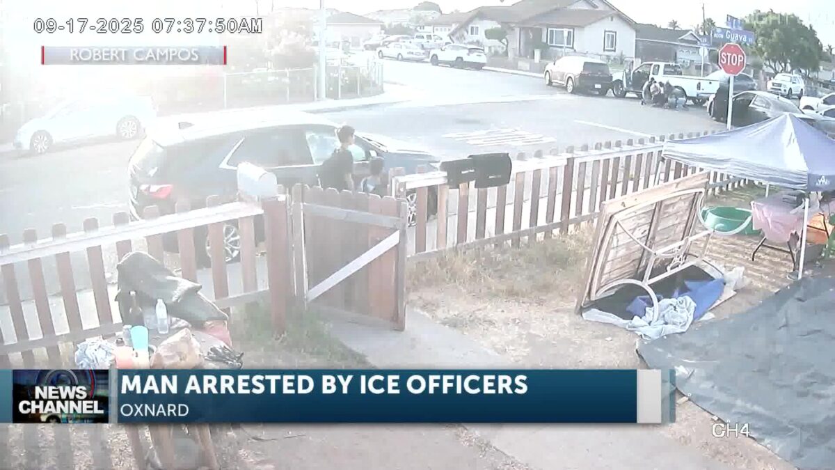 ICE Detention of Andres Cortez-Mendez Caught on Camera in Oxnard