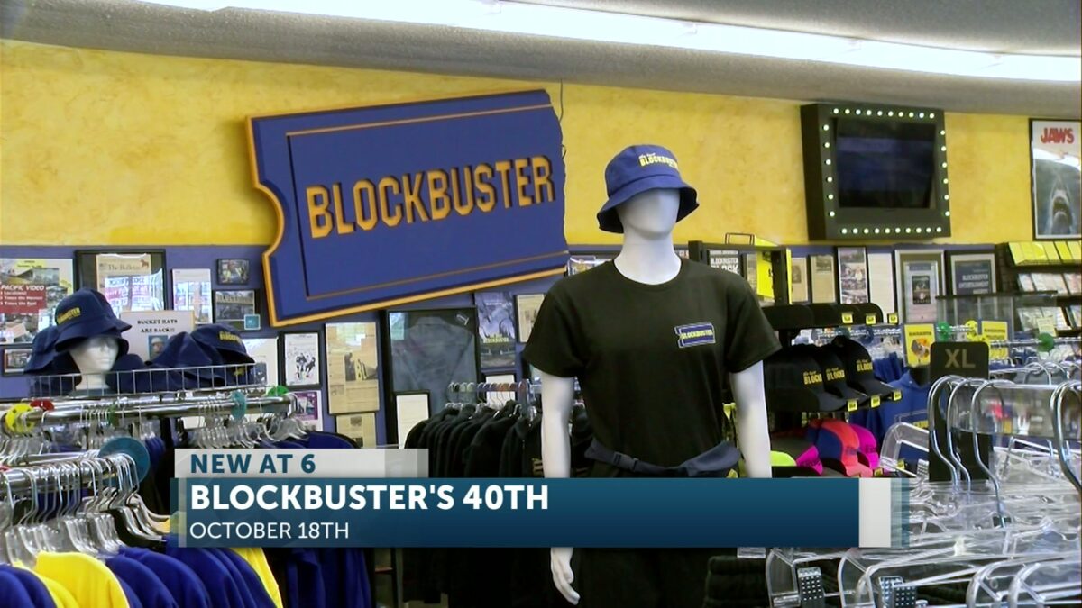 Last Blockbuster on earth celebrates the company’s 40th birthday