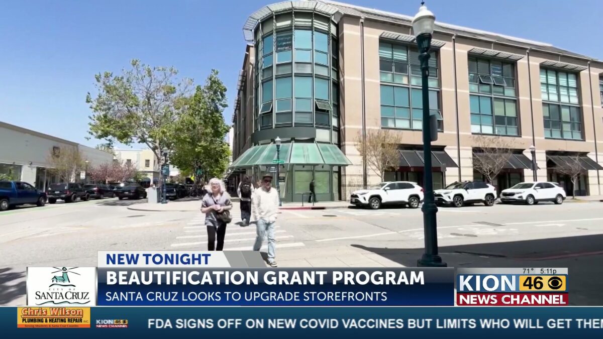 City of Santa Cruz launches storefront beautification grant