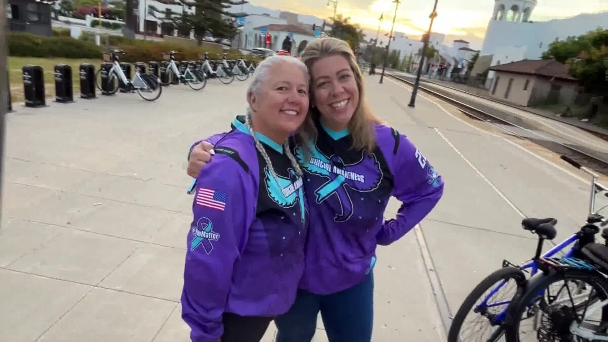 Suicide Awareness Ride Covers 250 miles from San Diego to Santa Barbara for 5th Year