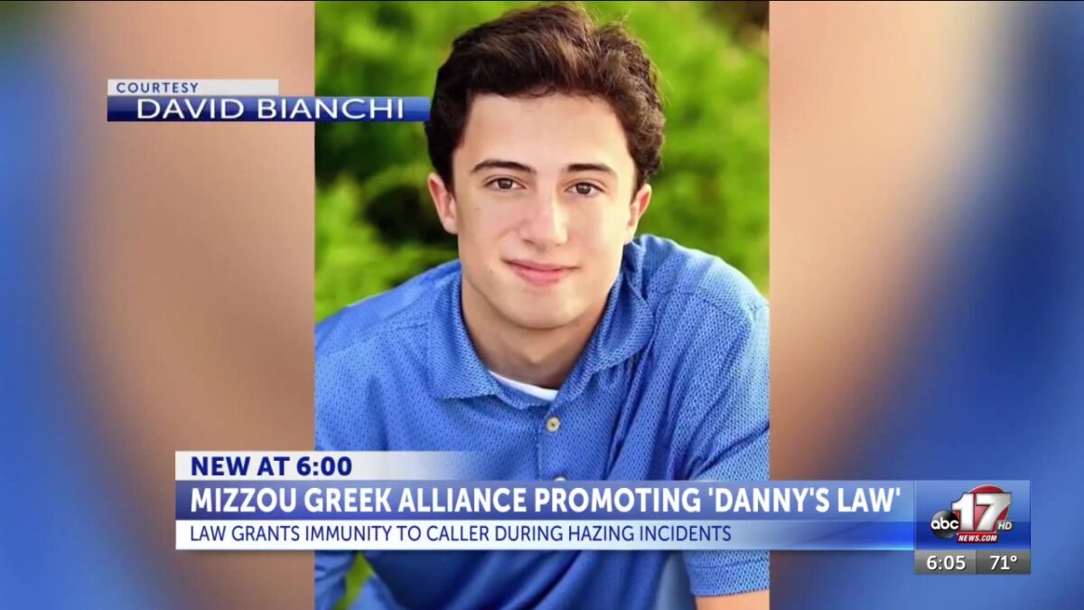 Mizzou Greek Alliance sets goal to raise awareness of ‘Danny’s Law’