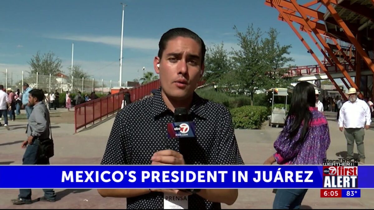 Mexico’s President visits Ciudad Juárez