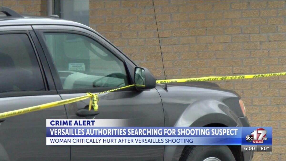 Woman critical after report of shooting in Versailles