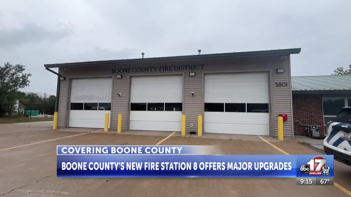 Boone County’s new Fire Station 8 offers major upgrades