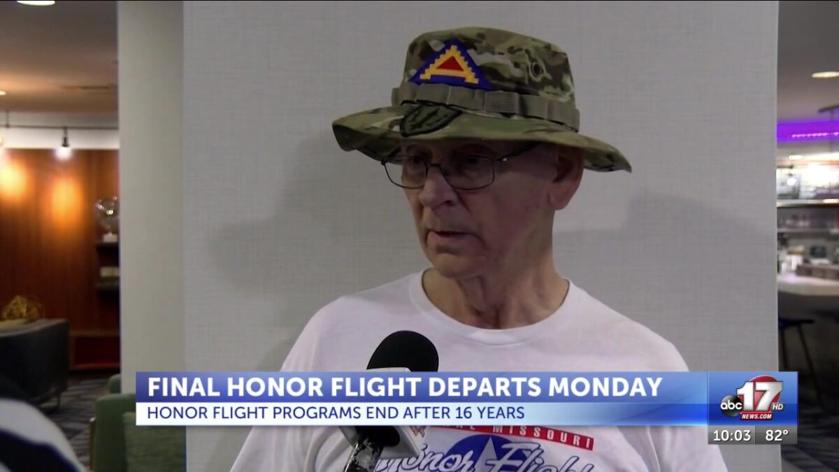 Central Missouri Honor Flight set to depart final flight Monday