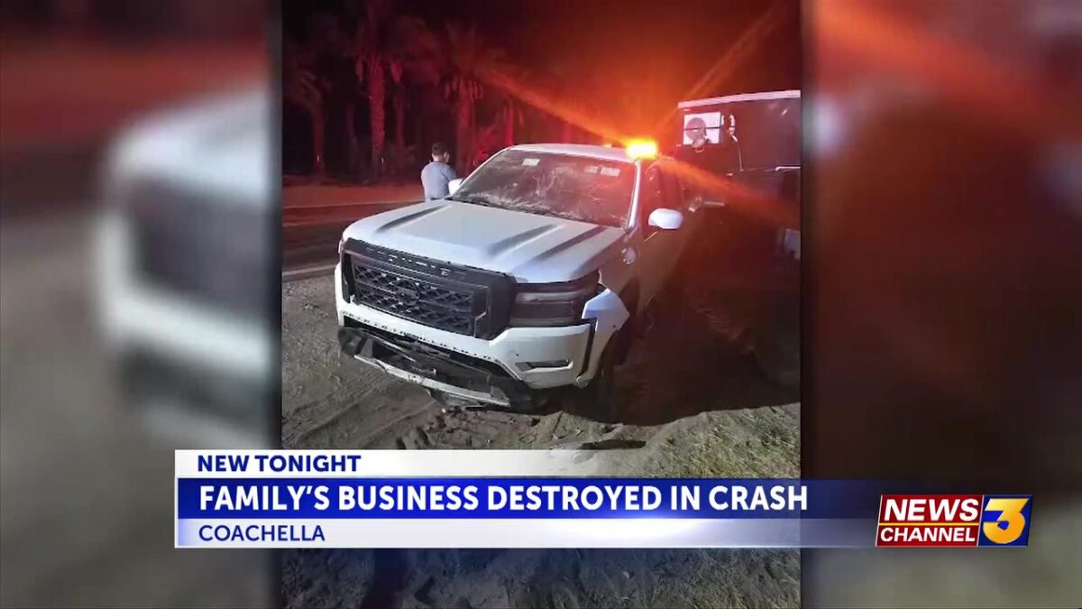 Coachella family left with financial and medical burden after drunk driver crashes into taco truck business
