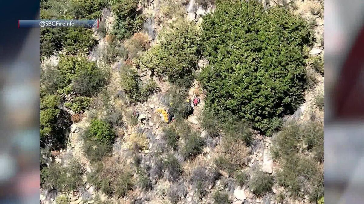 Paraglider rescued and taken to hospital for near Toro Canyon
