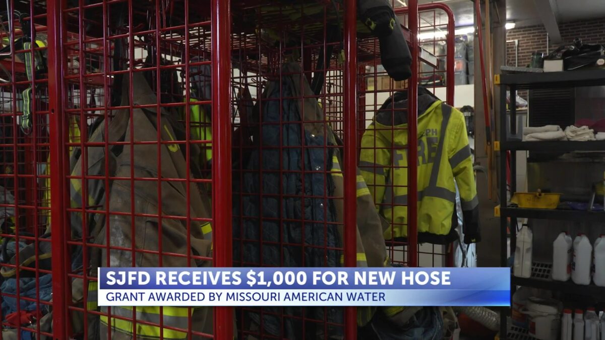 SJFD receives Missouri American Water Company grant