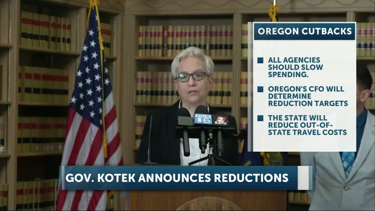 Governor Kotek directs state agencies to halt non-emergency out-of-state travel and prepare for major budget cuts