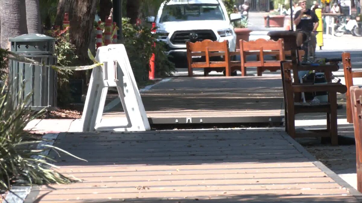 Pedlet Walkways and Sidewalk Seating Now Ready for Use in Downtown Santa Barbara