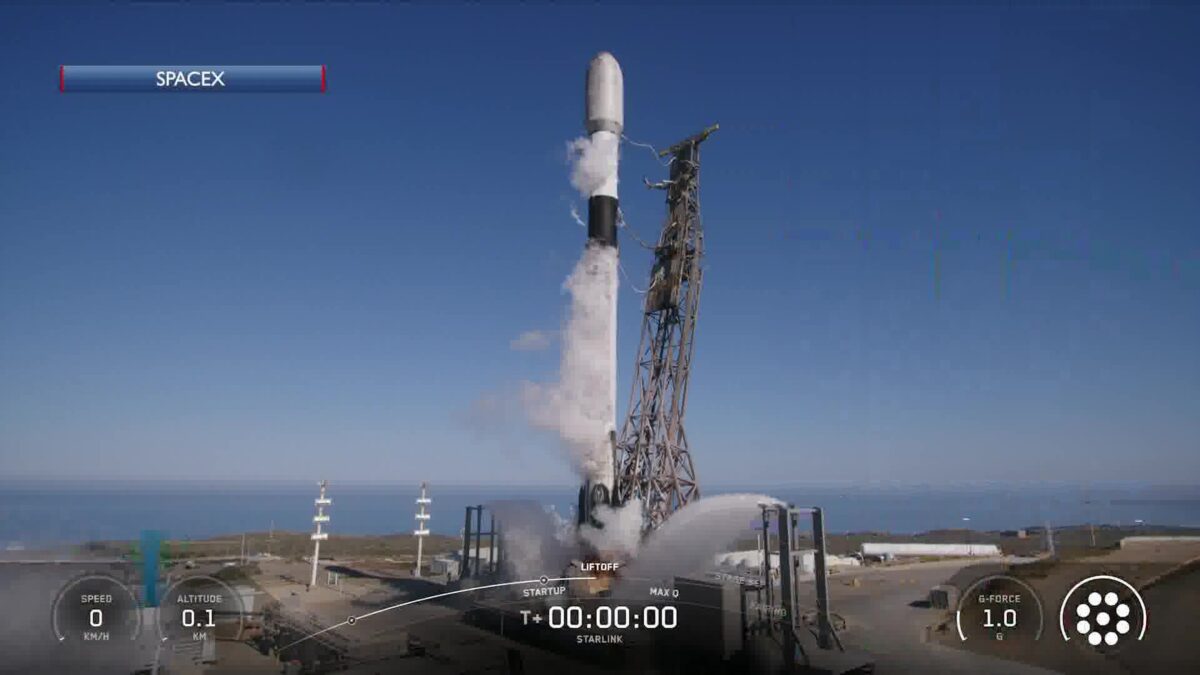Starlink Satellite-Carrying Rocket to Launch from Vandenberg Tuesday