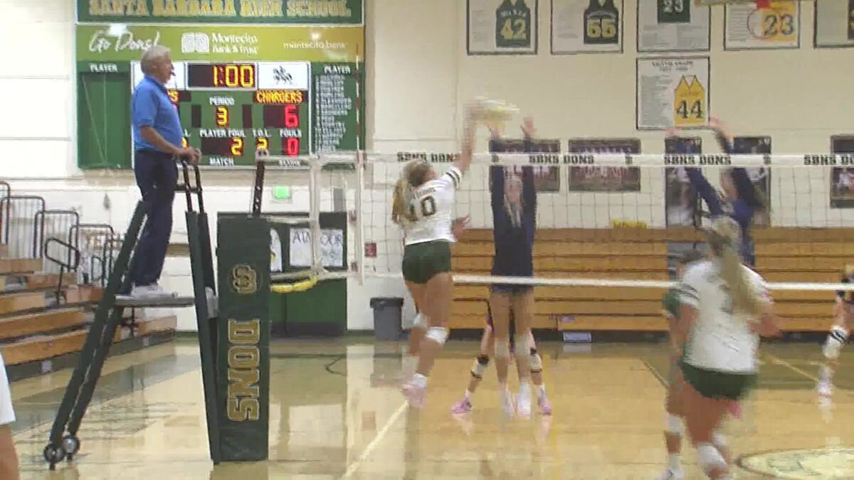 Dons sweep DP in Channel League volleyball