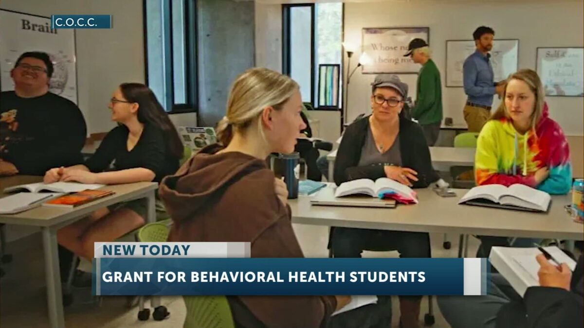 COCC receives $1.3 million federal grant to support students pursuing futures in behavioral health fields