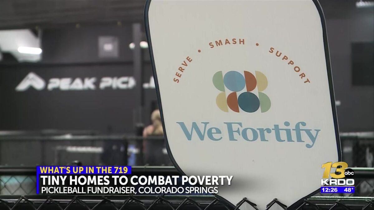 Local pickleball tournament helping young people escape poverty