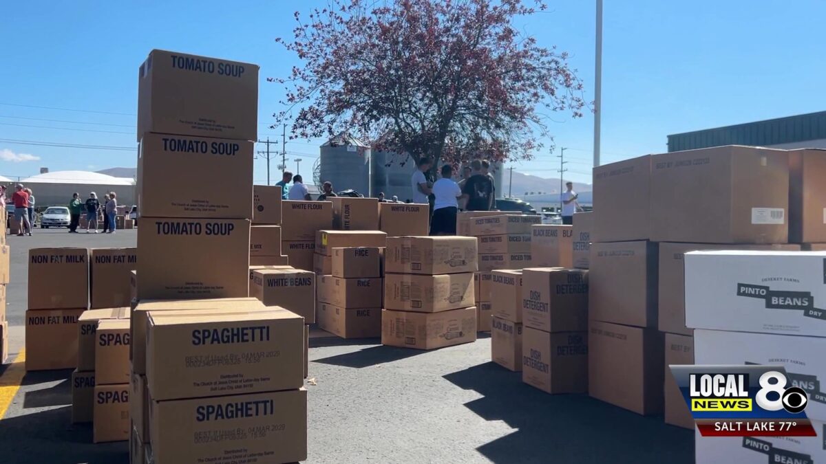 LDS Church donates 40