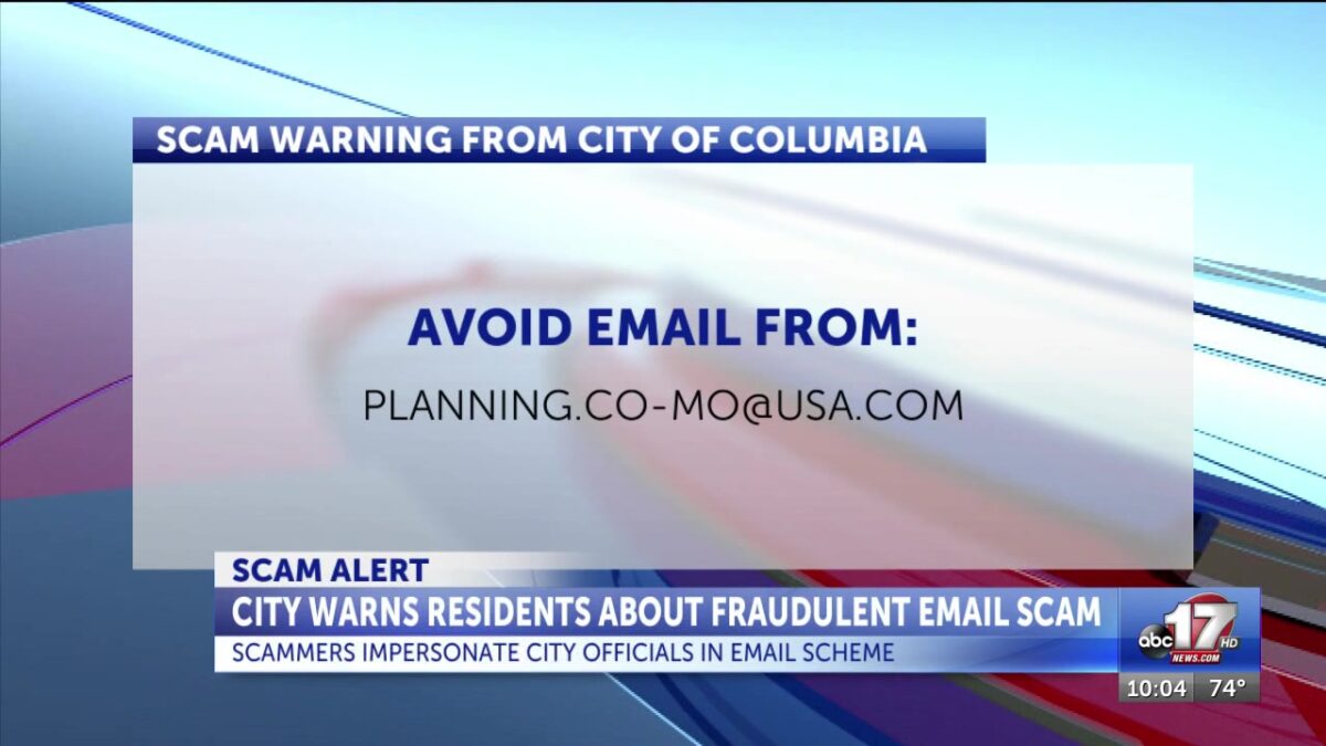 Columbia warns residents about fraudulent email scam