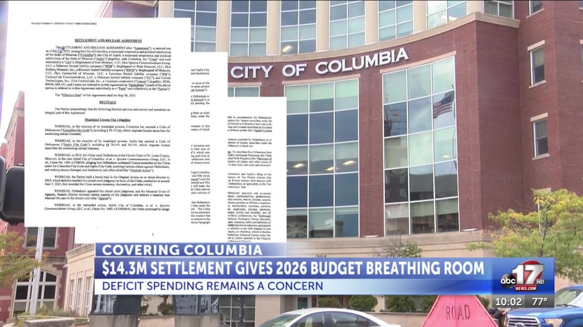 Columbia’s $14.3M settlement gives budget breathing room