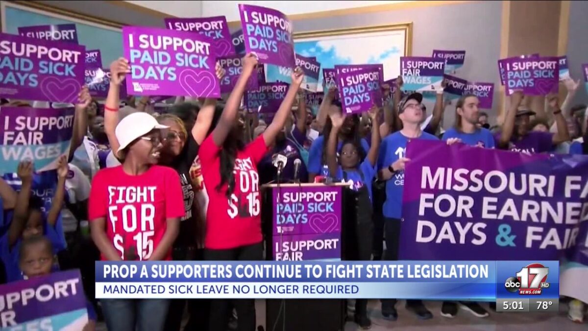 Prop A supporters continue fight despite loss of mandated sick leave