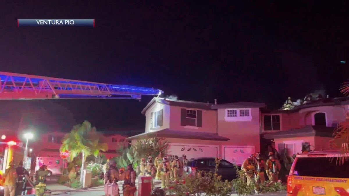 Structure Fire in Camarillo Knocked Down