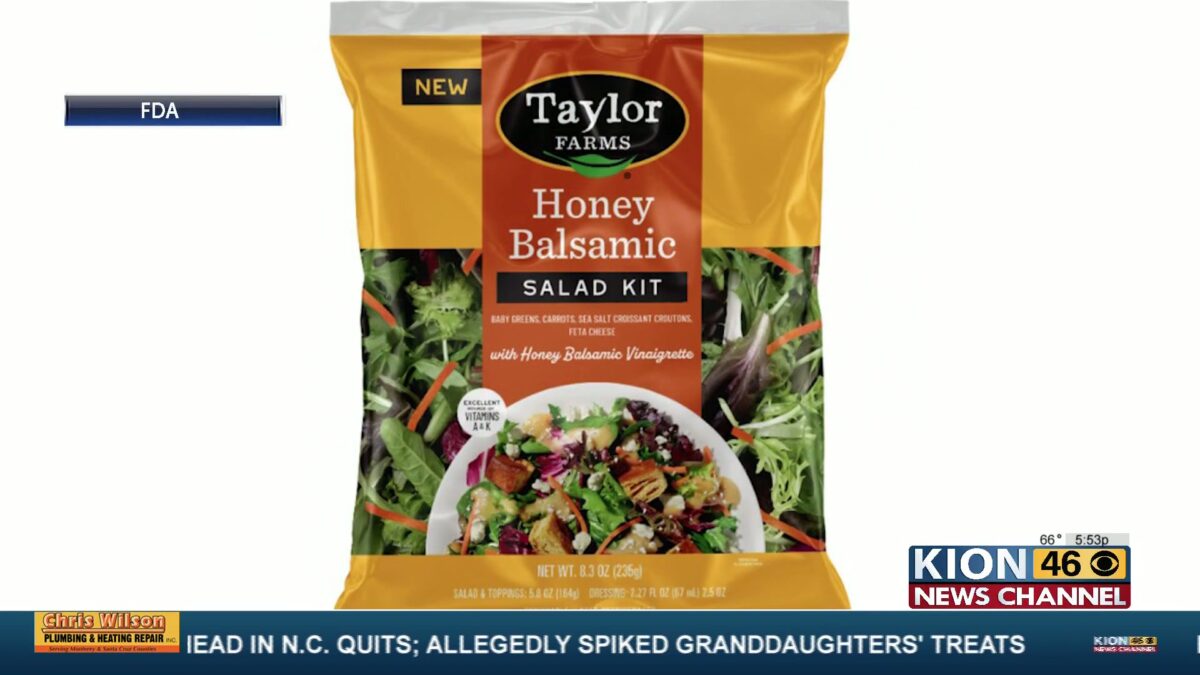 Taylor Farms voluntarily recalls Honey Balsamic Salad kits