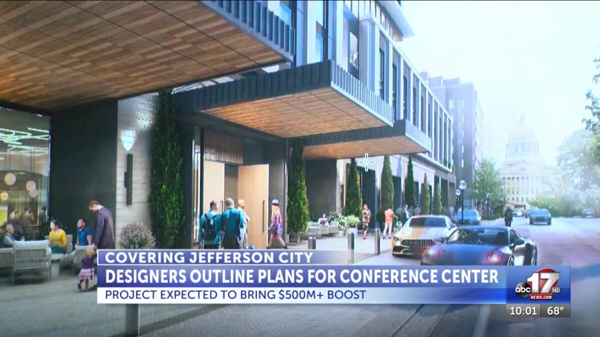 Jefferson City outlines design plans for downtown conference center project