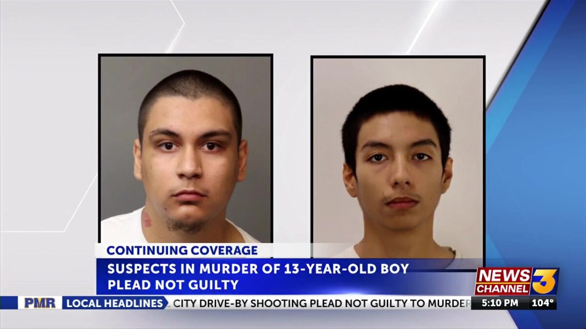 Gang members accused of killing boy in Cathedral City drive-by shooting plead not guilty to murder