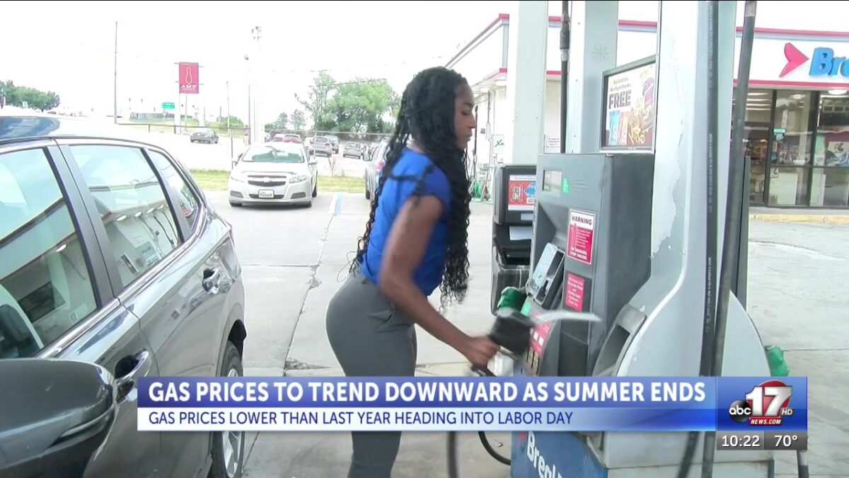 Gas prices expected to drop as fall approaches