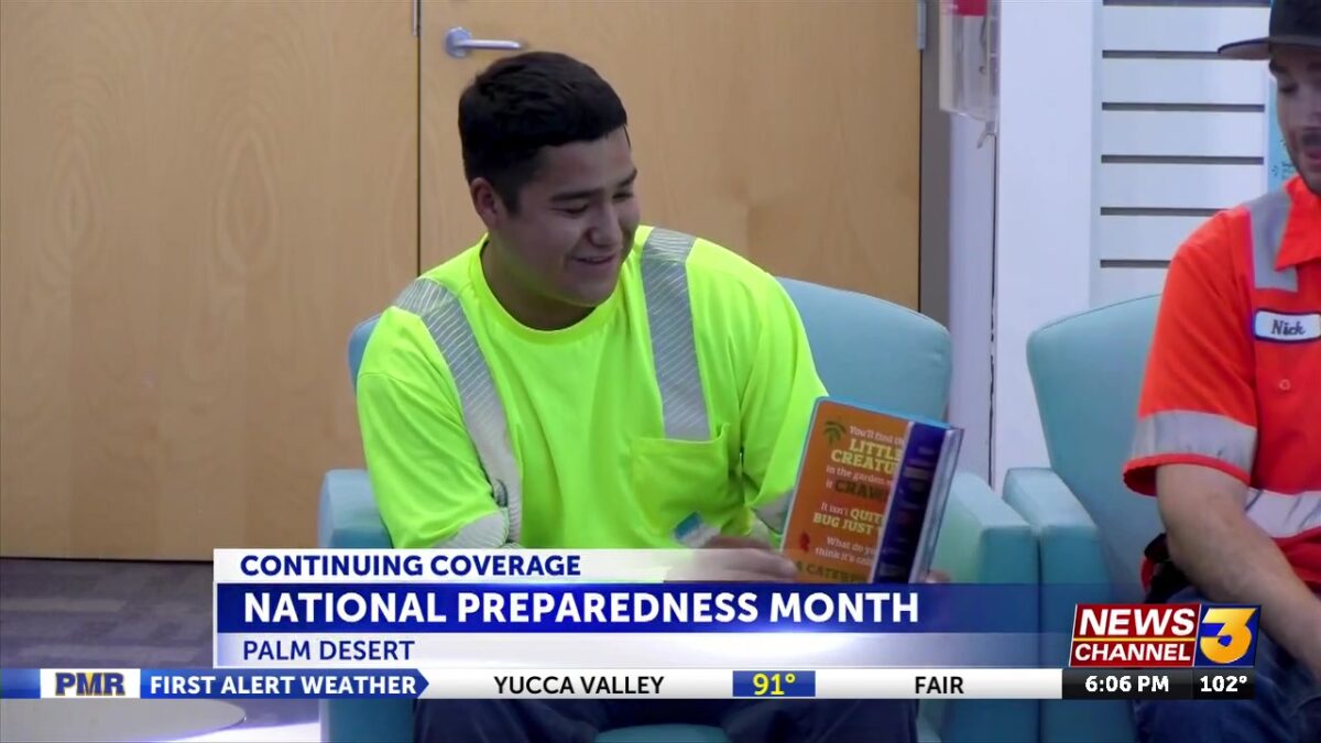 Palm Desert Library hosts public works story time for local families
