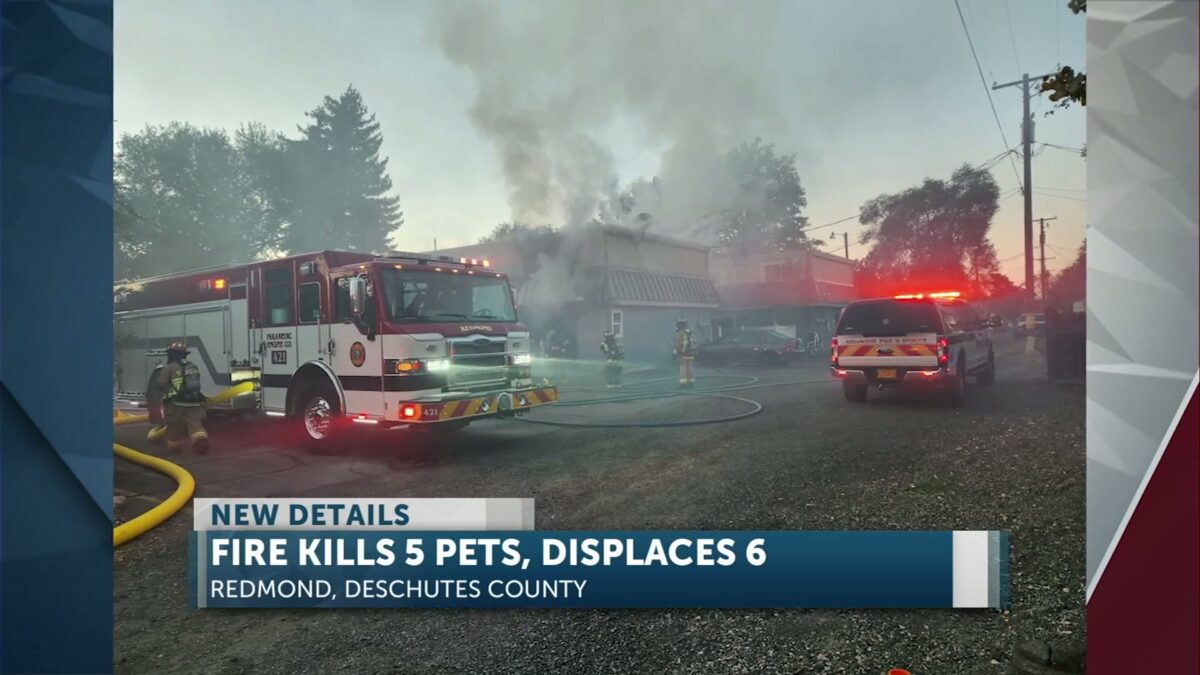 Six people displaced