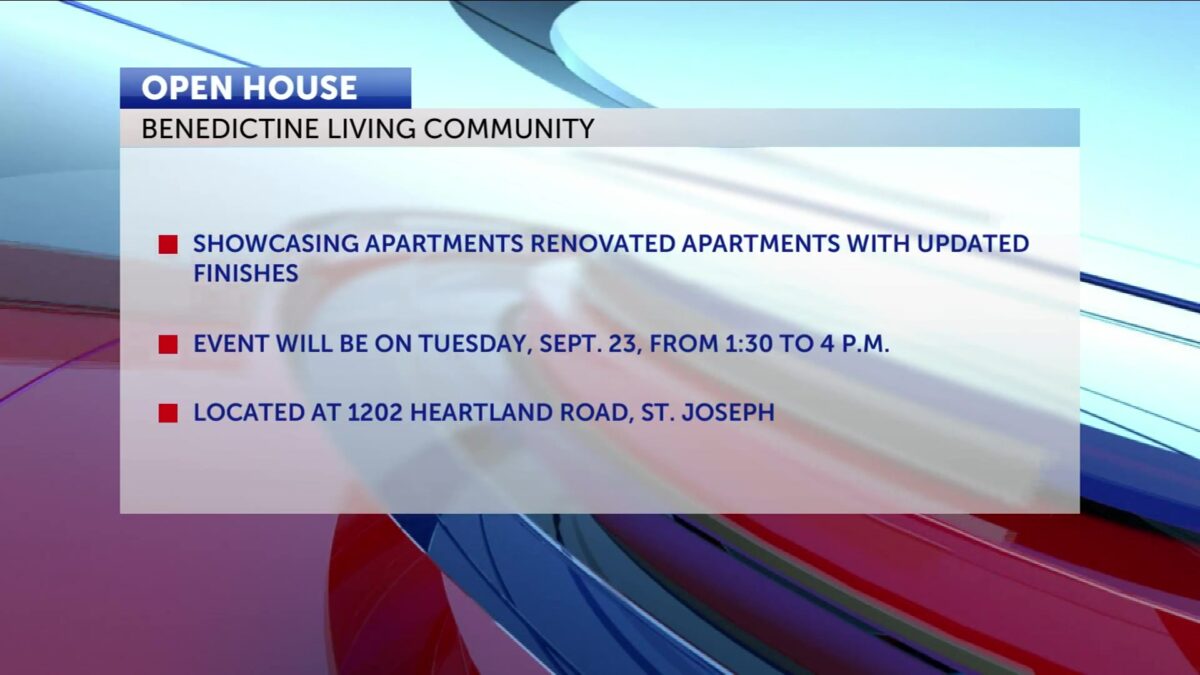 Benedictine Living Community hosting open house for renovated living spaces