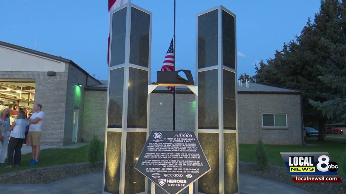 New 9/11 monument revealed in Ammon