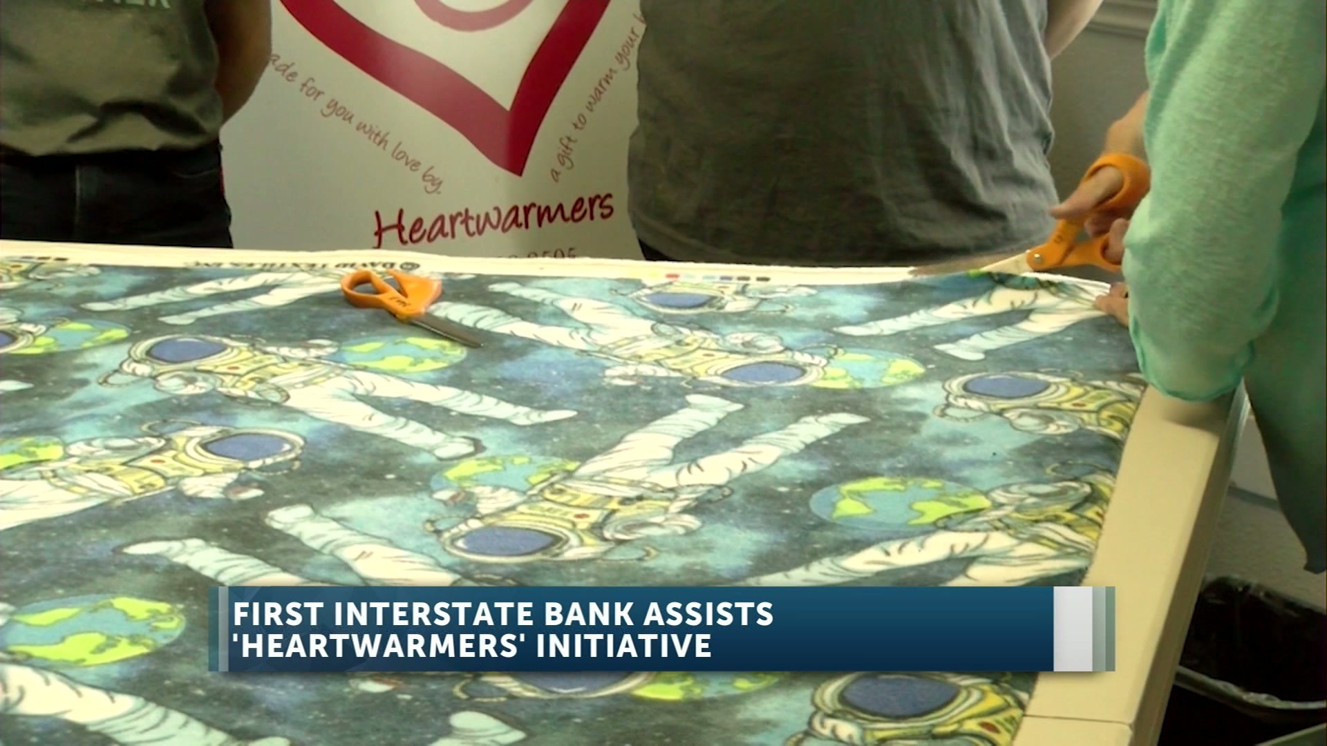 ‘Heartwarmers’ joined by First Interstate Bank volunteers for a day of gift-making