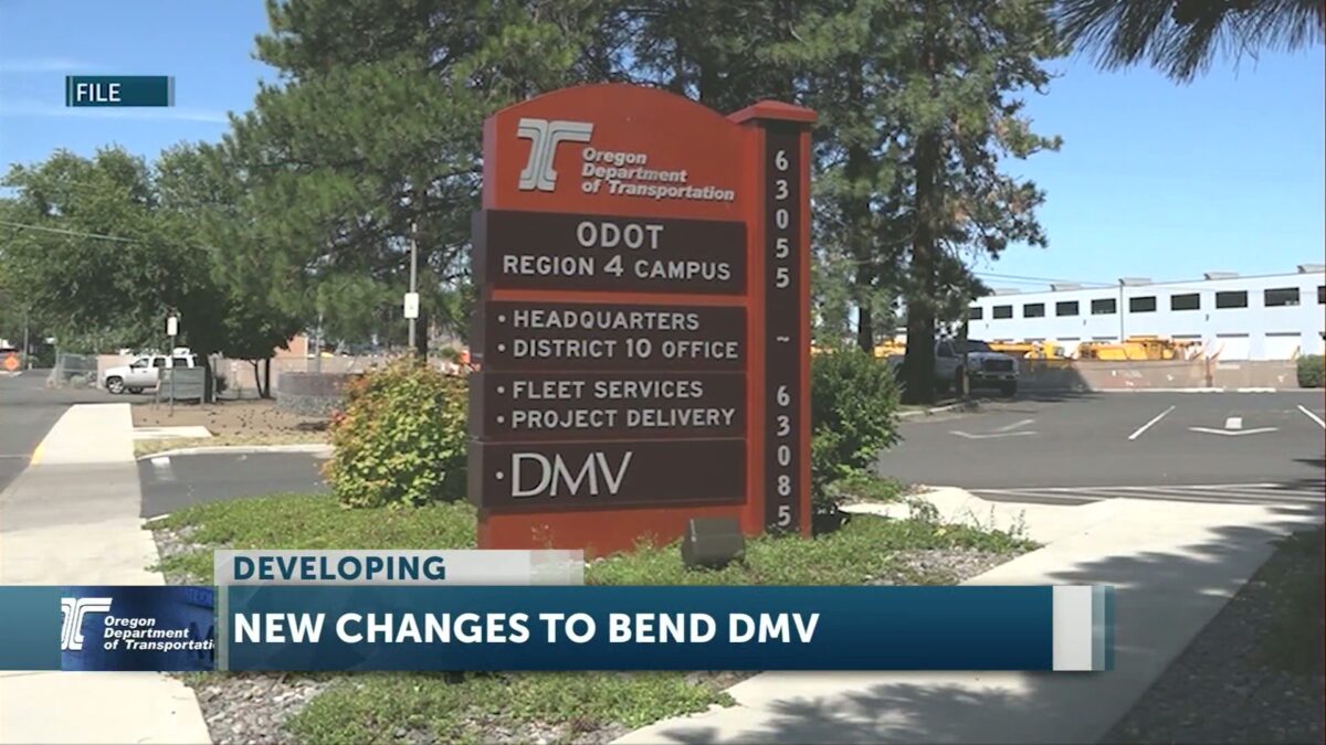 Oregon DMV making changes: Bend’s DMV office will be open Thursdays for appointments only