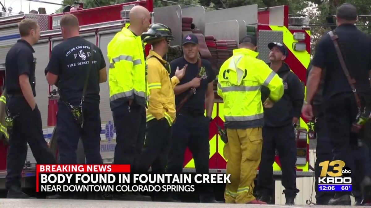 Colorado Springs police investigating after body found in Fountain Creek