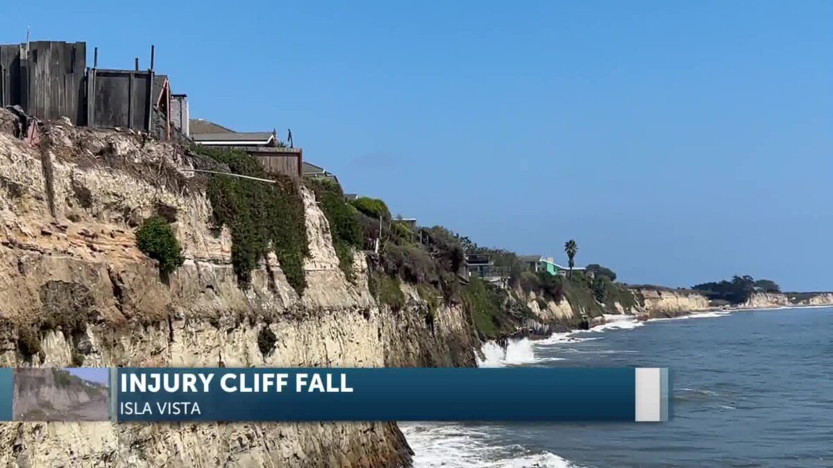 Man in hospital after falling from balcony in Isla Vista